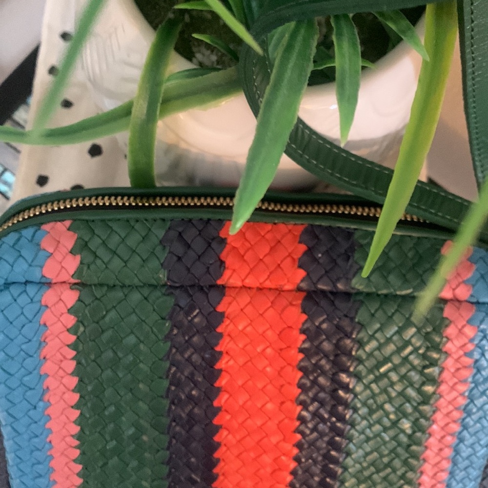 Clare V. Midi Sac Woven Leather Crossbody Bag
CLARE V. - Picture 9 of 17